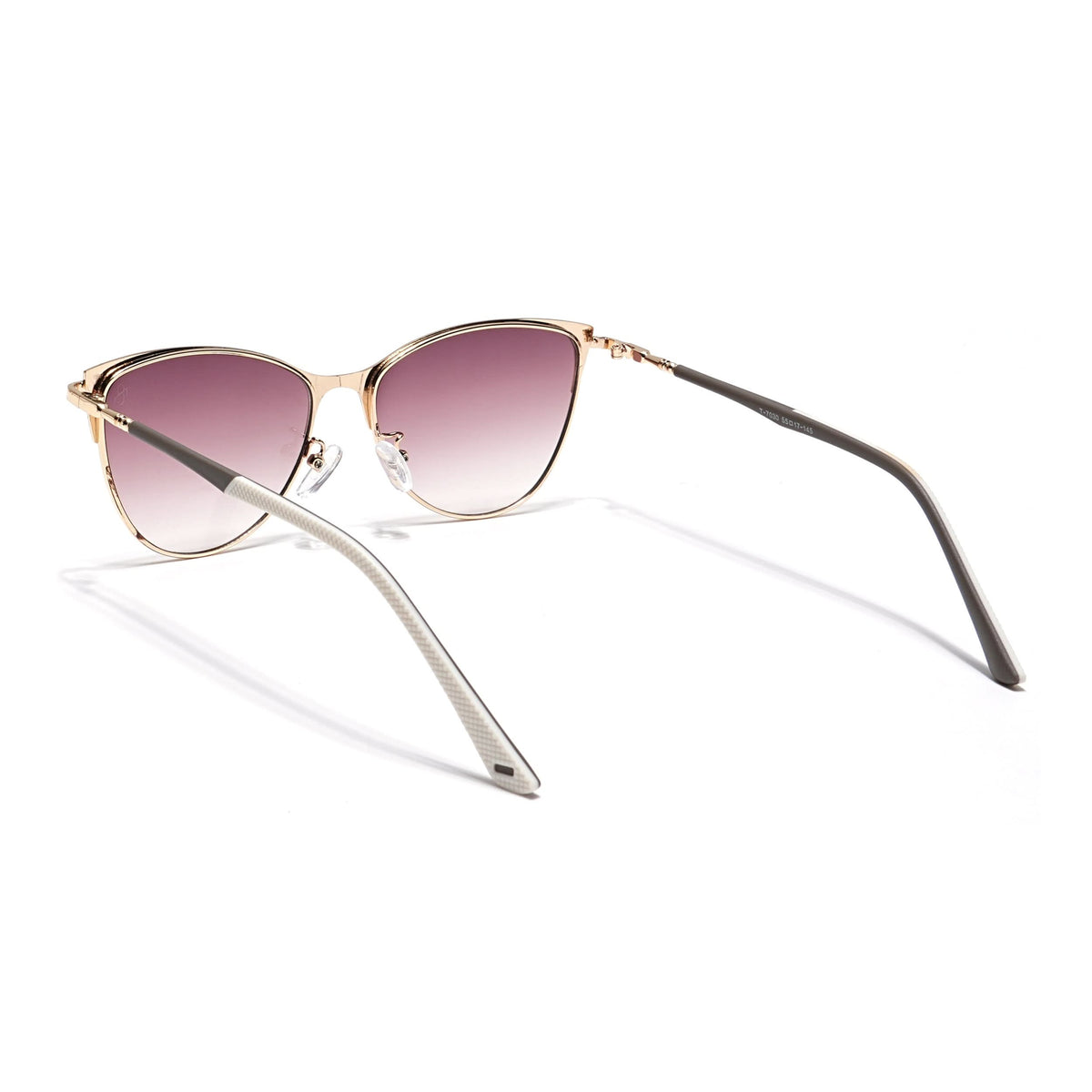 Eyejack Golden & Brown Cateye Sunglasses for Men and Women - Style L844 - view 5