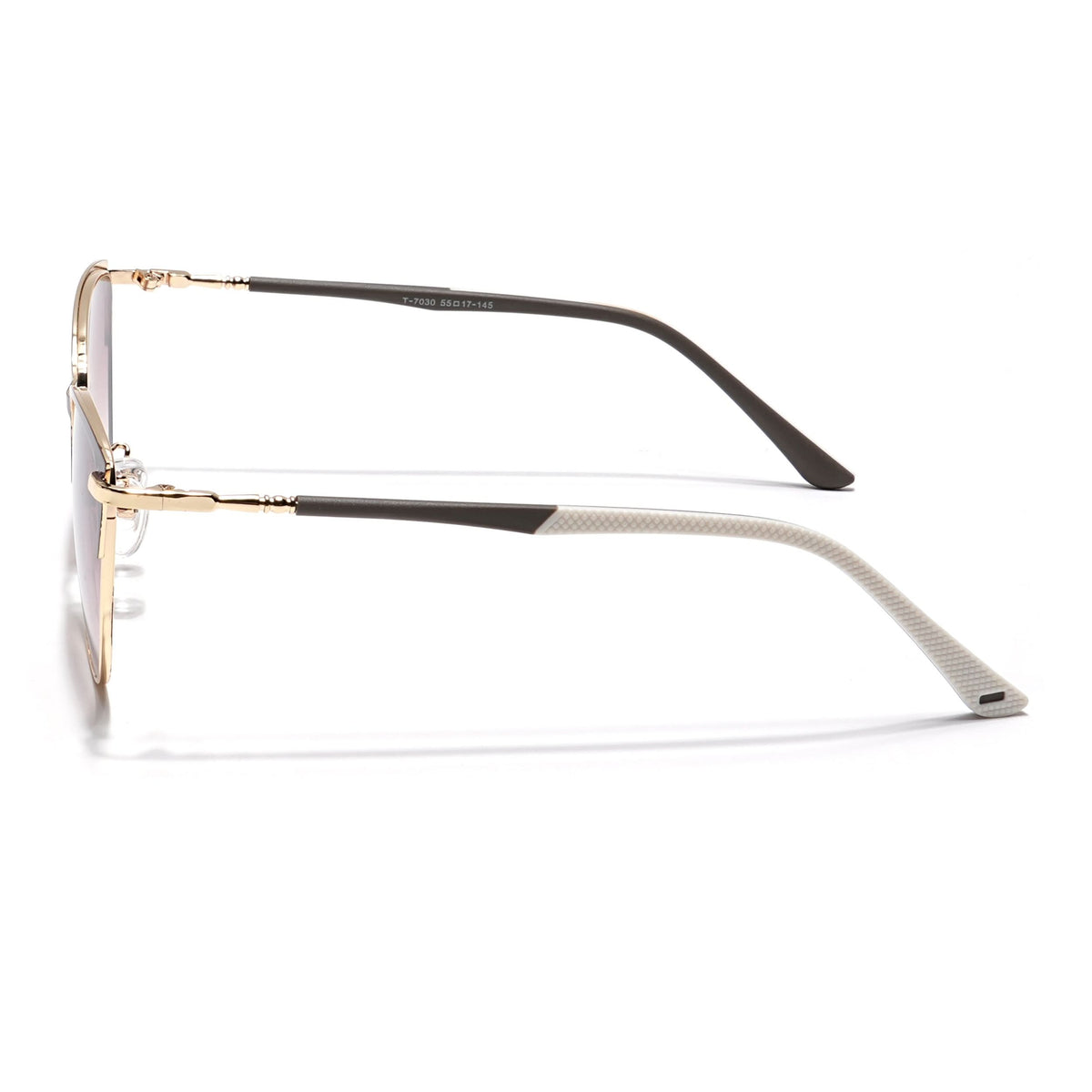 Eyejack Golden & Brown Cateye Sunglasses for Men and Women - Style L844 - view 6