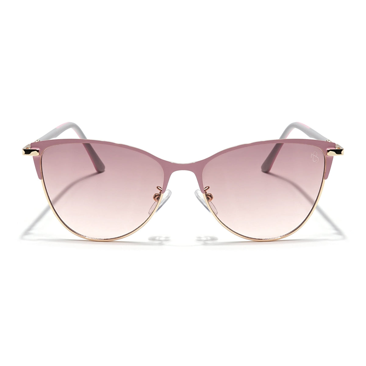 Eyejack Golden & Pink Cateye Sunglasses for Men and Women - view 3
