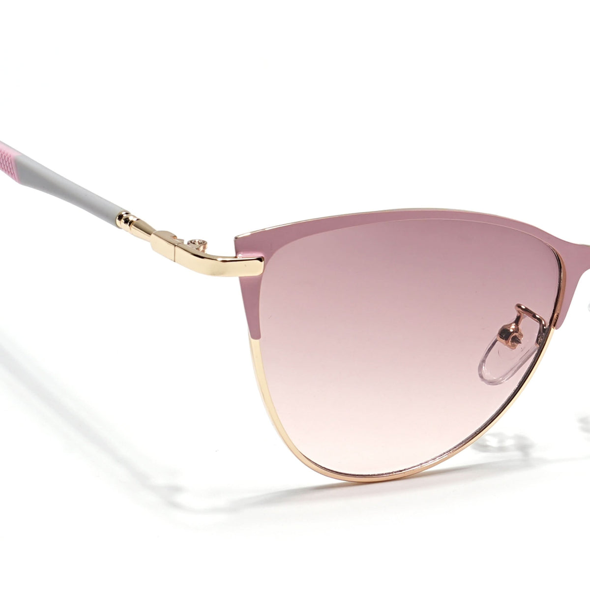 Eyejack Golden & Pink Cateye Sunglasses for Men and Women - view 4