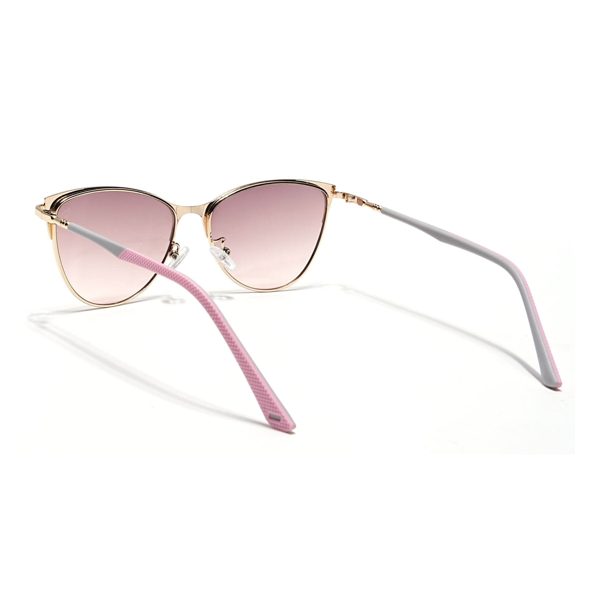 Eyejack Golden & Pink Cateye Sunglasses for Men and Women - view 5