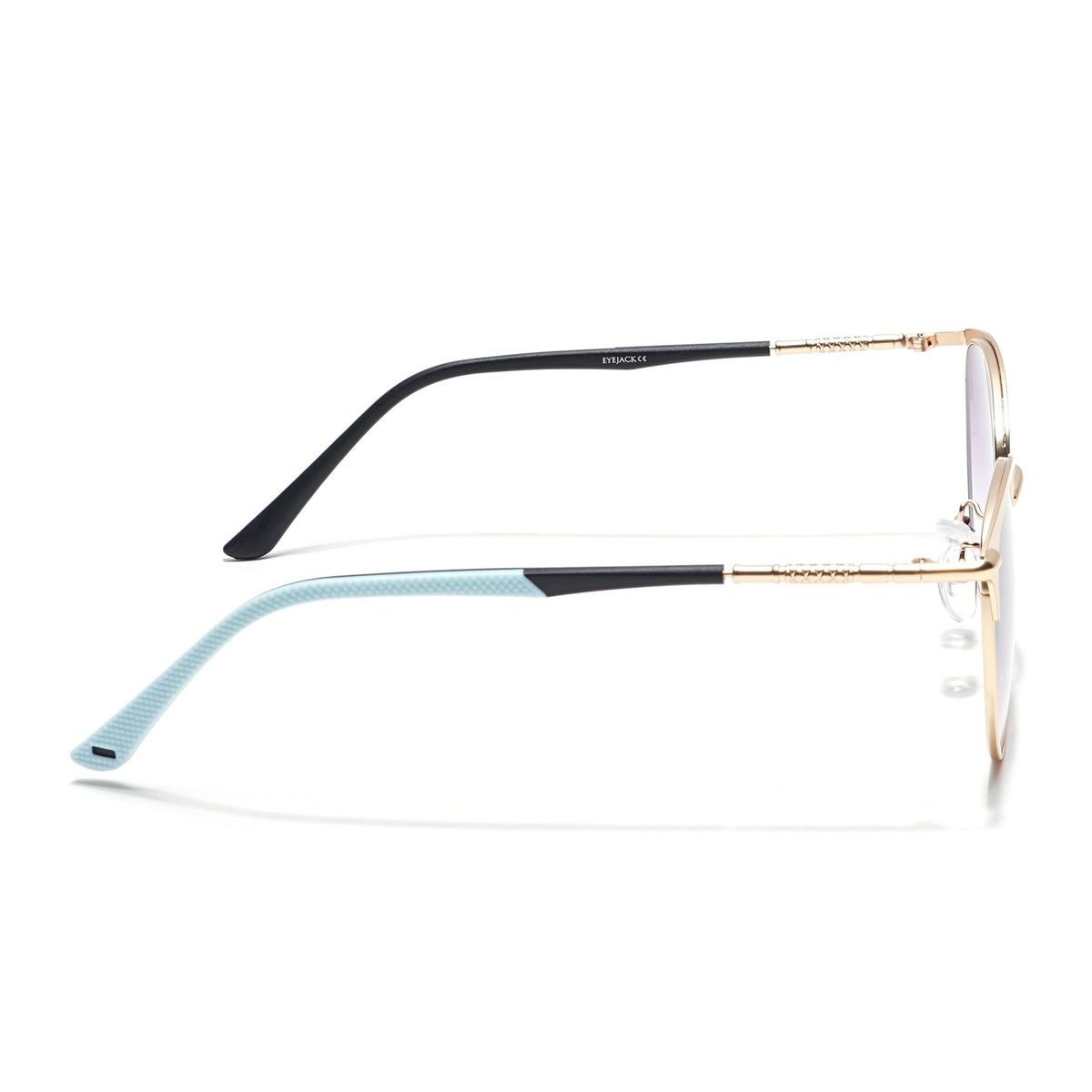 Eyejack Golden Cateye Sunglasses for Men and Women - view 7