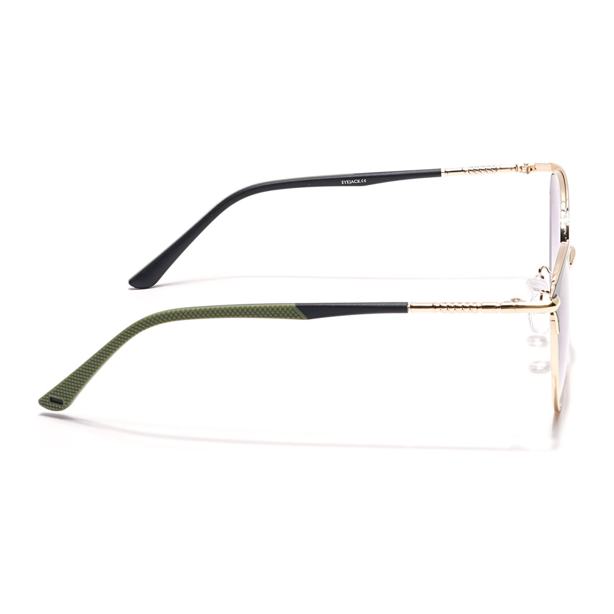 Eyejack Golden & Black Cateye Sunglasses for Men and Women - Style L821 - view 7