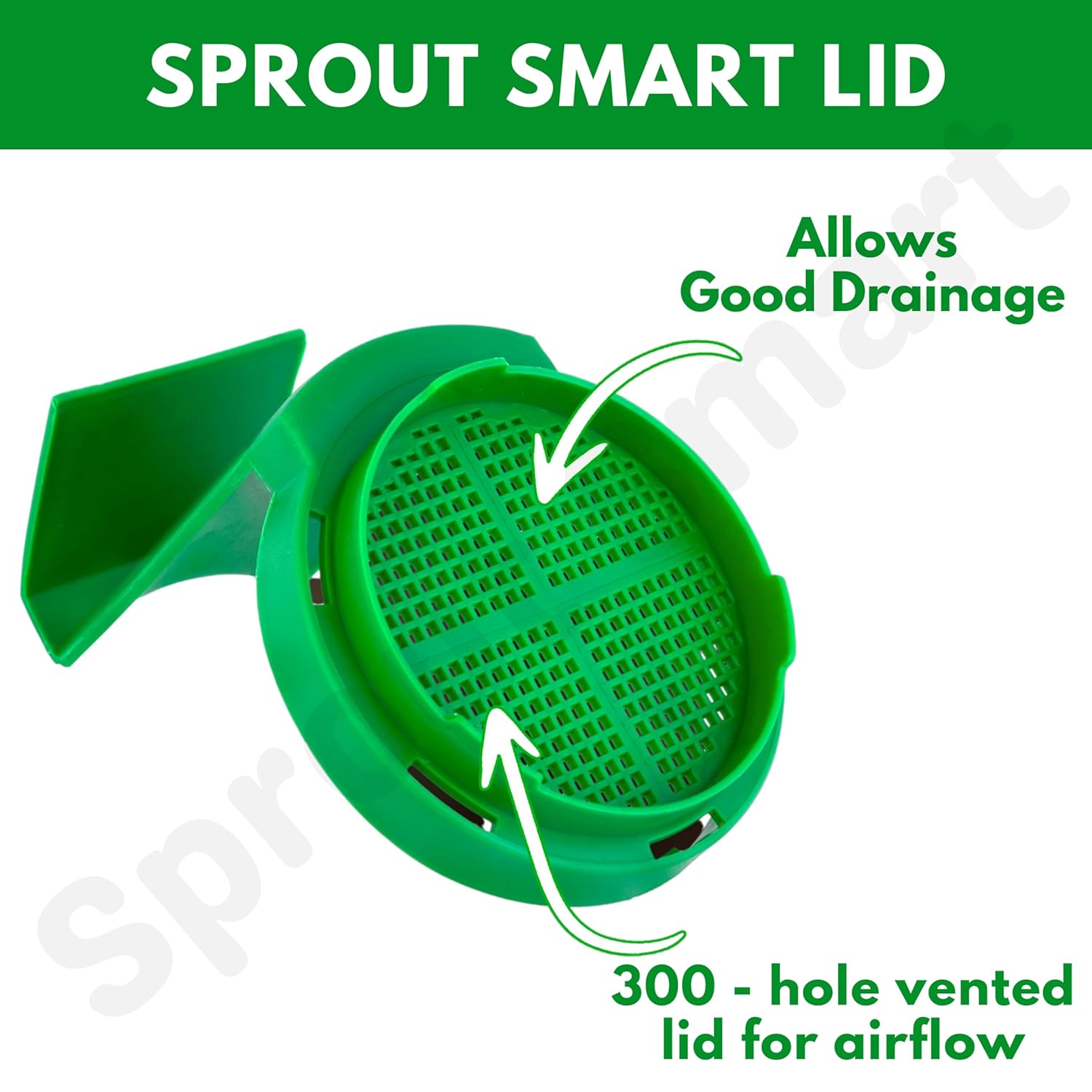 Sprout Smart Sprouts Maker Glass Jar with Airtight Mesh Lid – 720 ml