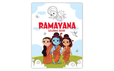 Kids Colouring Book: Ramayana
