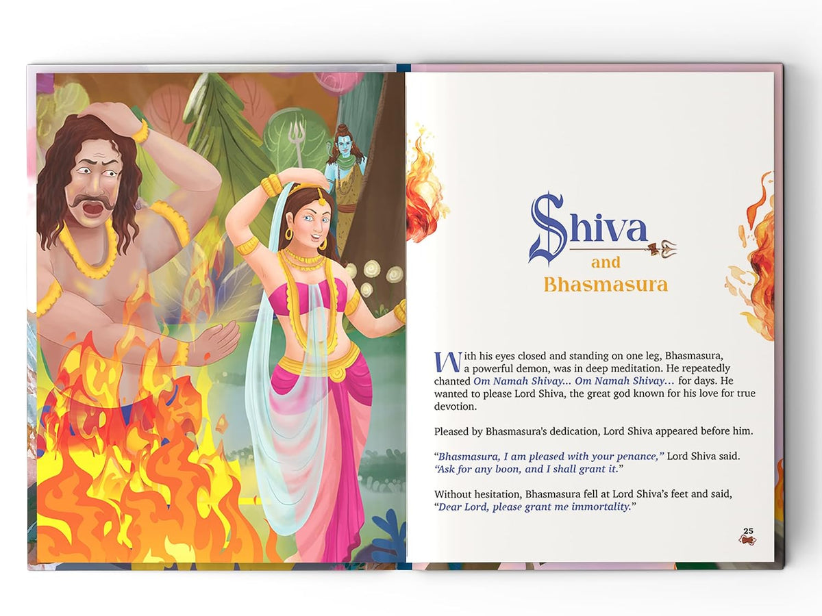 Shiva Stories: 10 Illustrated Stories of Lord Shiva for Children I Hindu Mythology | Indian Gods and Goddesses