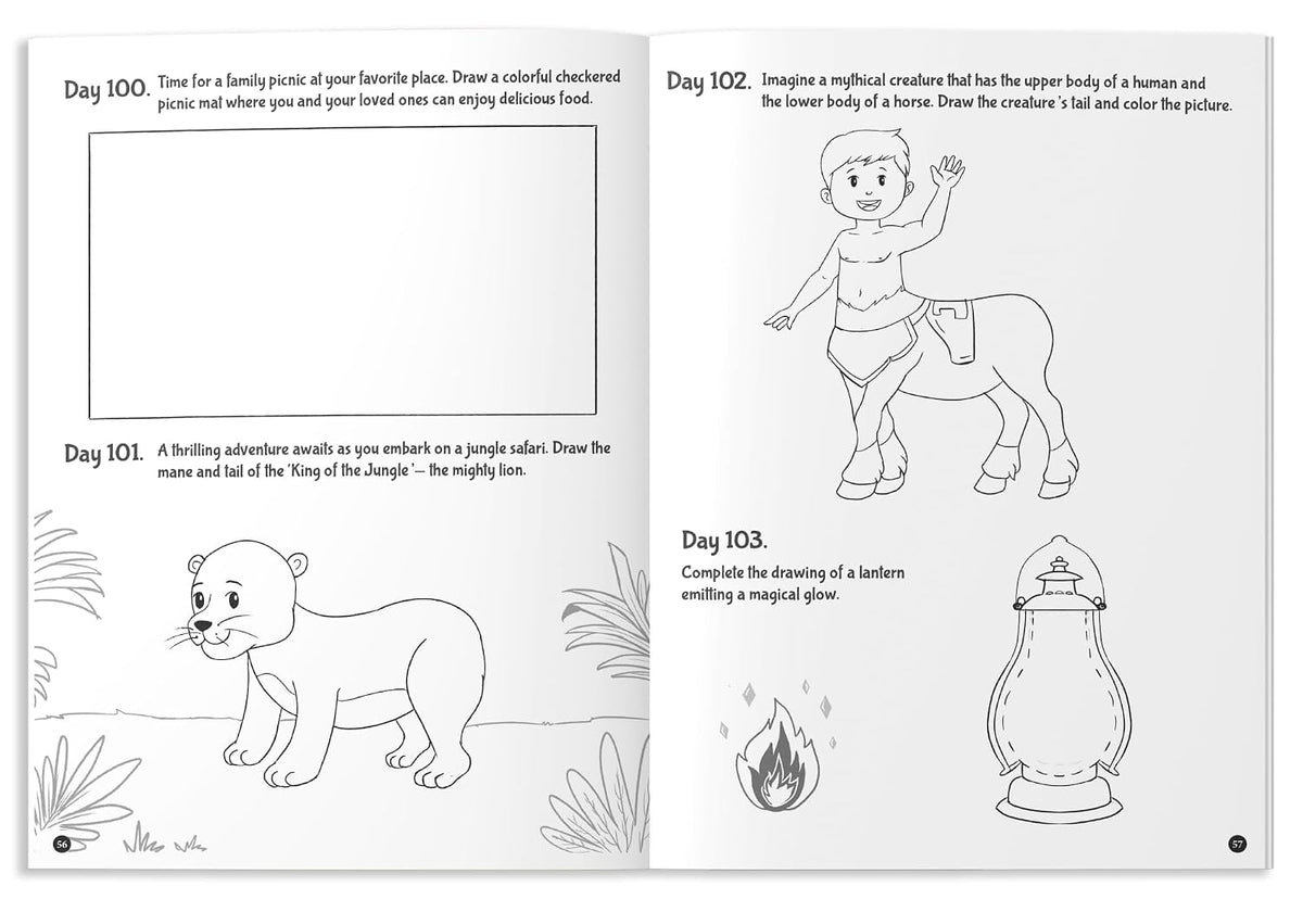 Draw Everyday: Book of Daily Doodles for