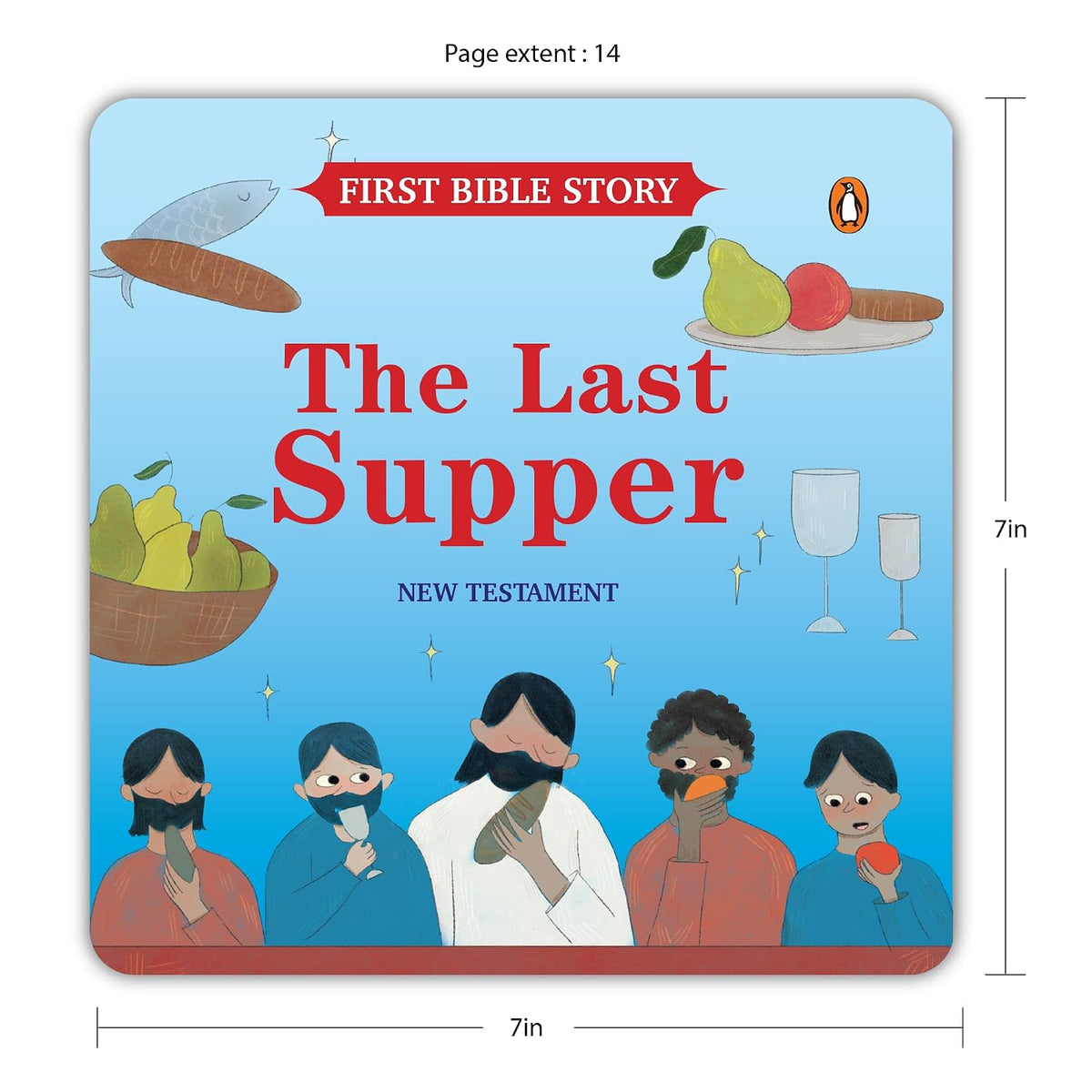 First Bible Story: The Last Supper (New