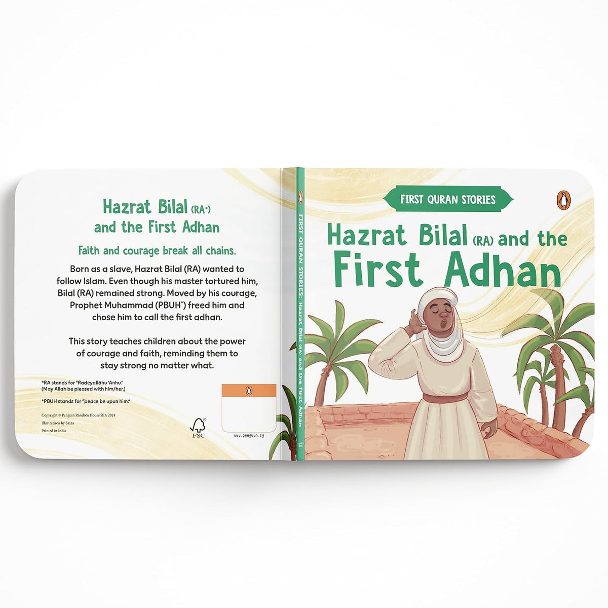 First Quran Stories: Hazrat Bilal (RA) and the First Adhan