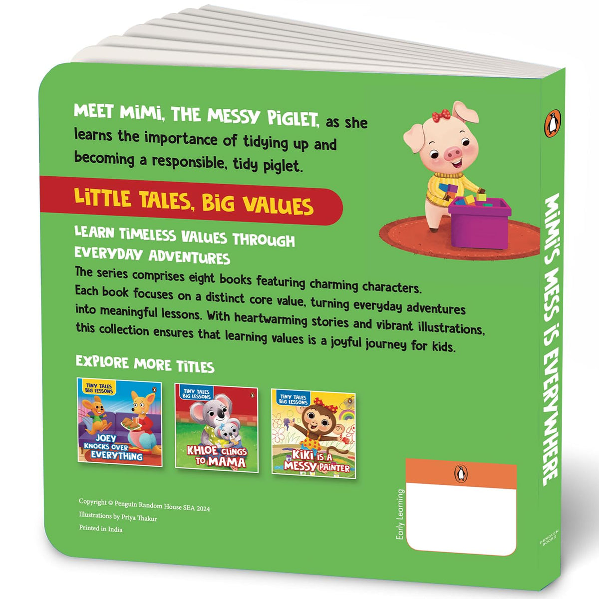 Little Tales Big Values: Mimi the Piglet
