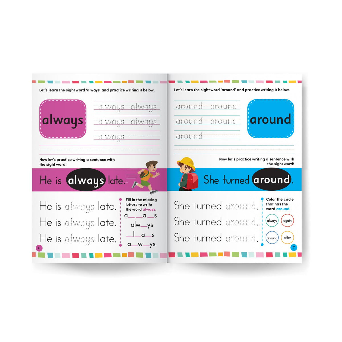 Sight Words and Sentences (Level 2)