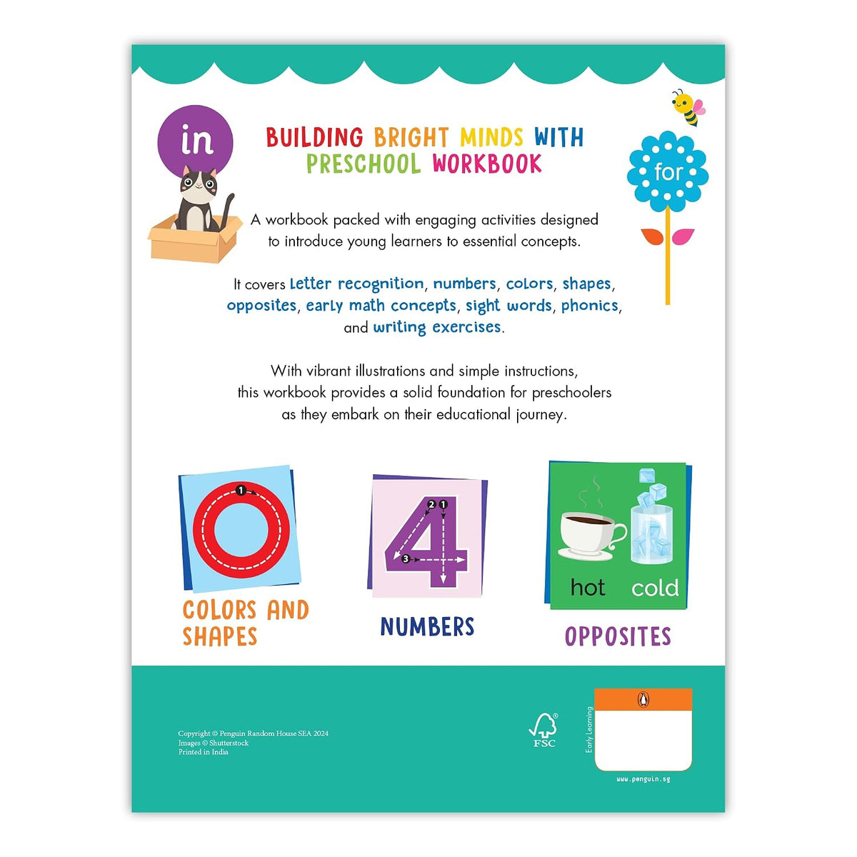 Preschool Workbook for Kids