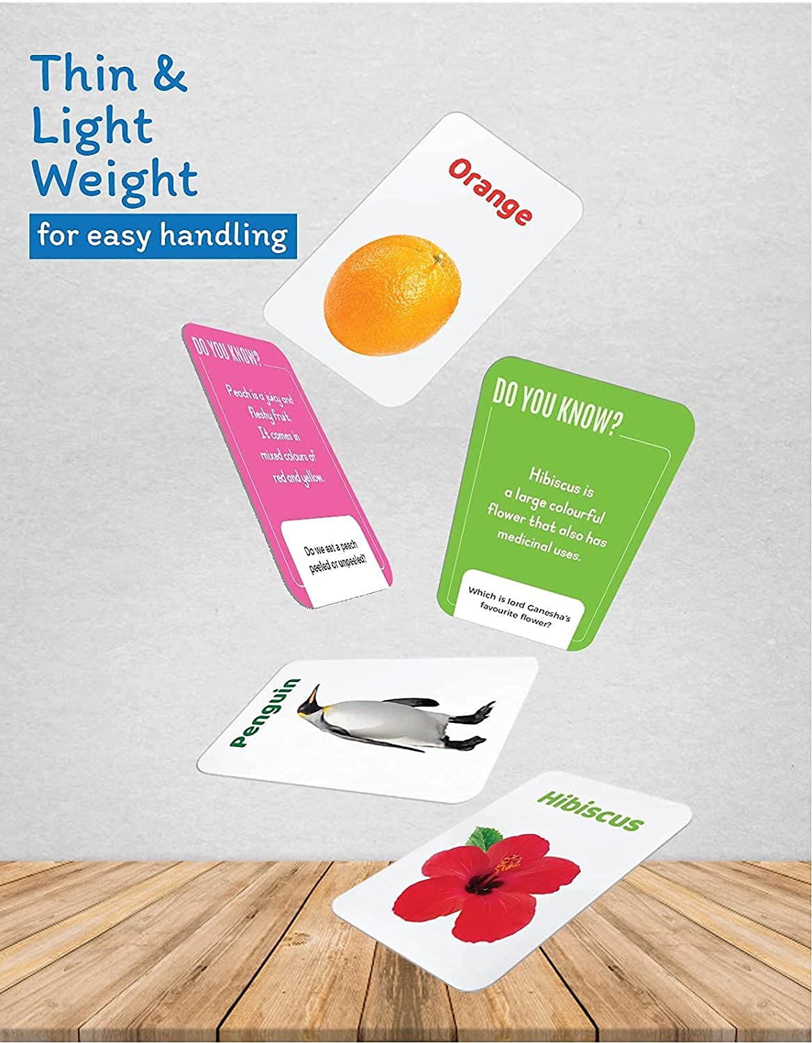 Flash Cards for Kids 2+ Years | Animals, Fruits, Birds & Vegetables - Image 4