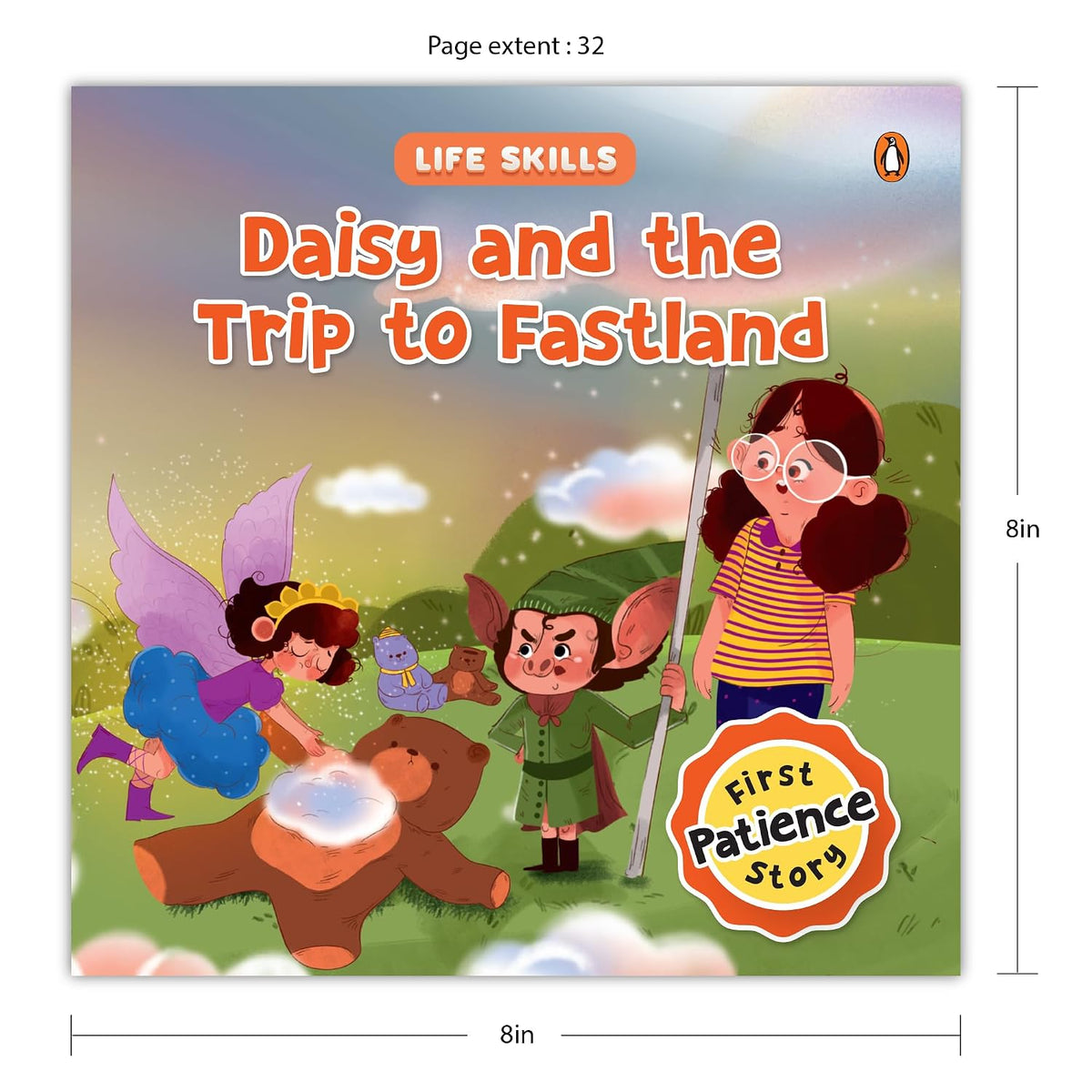 Life Skills Series-Daisy and the Trip to Fastland: Patience, Self-control & Emotional Growth I A Heartwarming Illustrated Tale for Kids