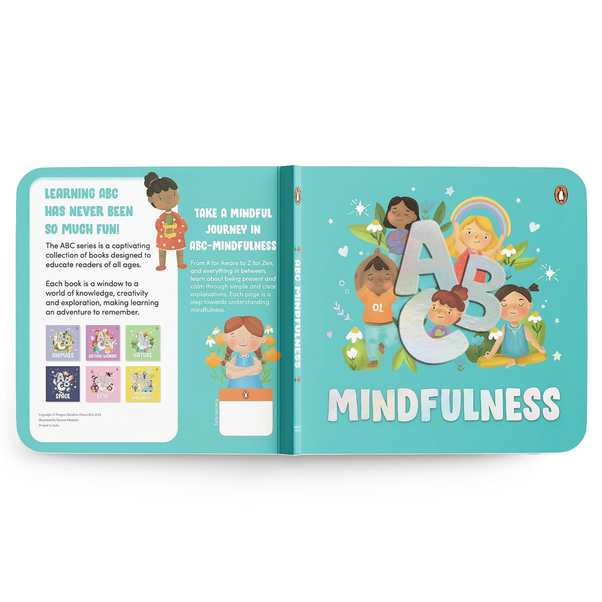 ABC Series- Mindfulness: A Calming A to Z Guide to Focus, Breathing & Mindful Moments