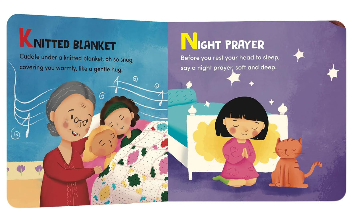 ABC Series-Bedtime: Night time Routine Book for Kids and Toddlers