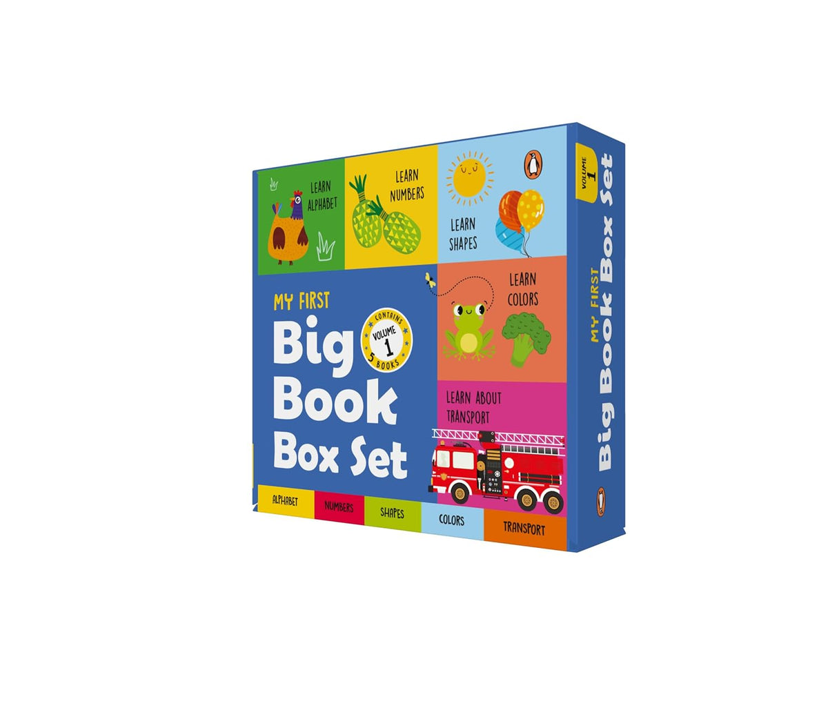 My First Big Book Box  - Volume 1 (5 Boo