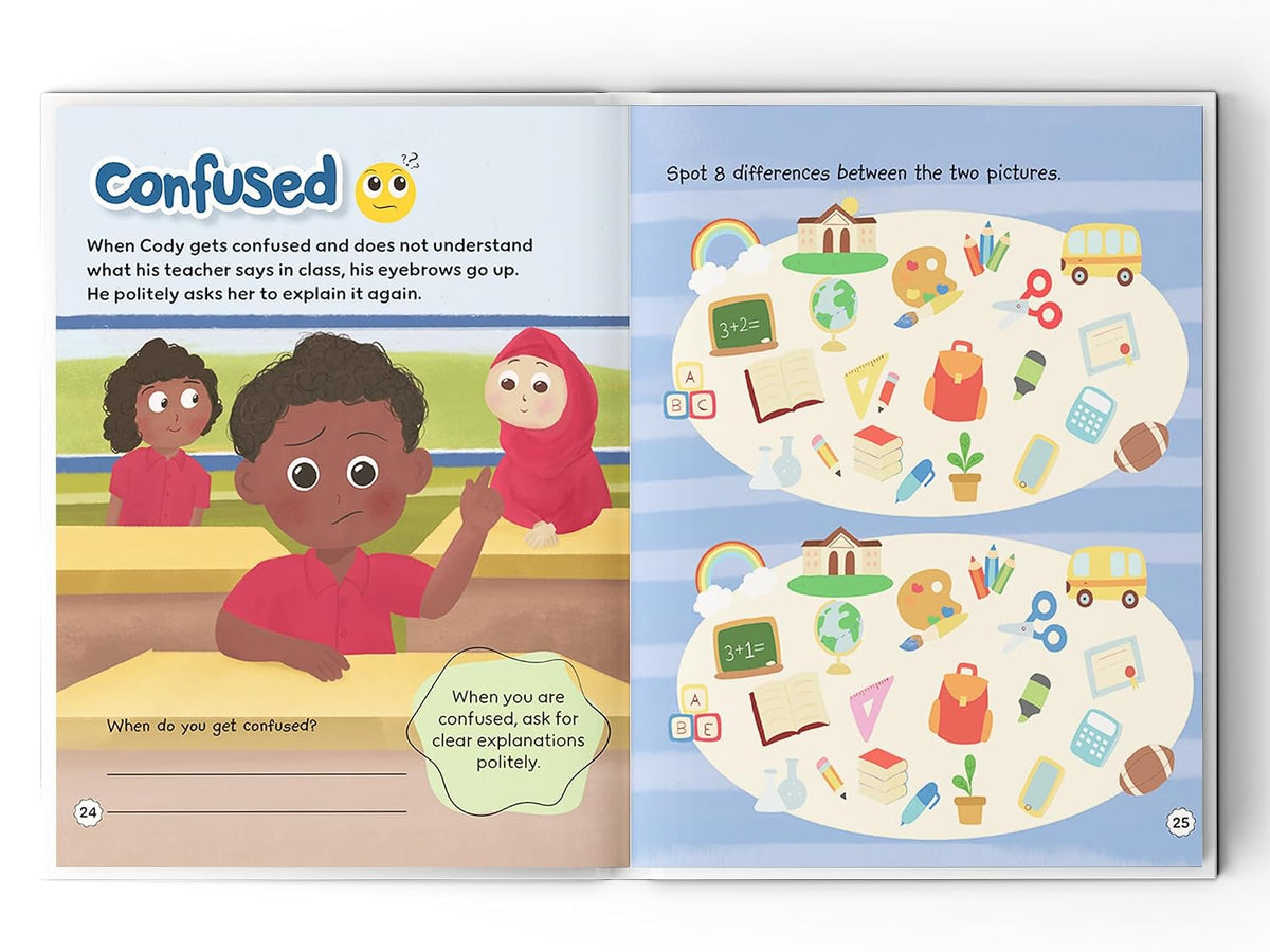 My Book of Feelings: An Interactive Activity Book for Kids to Understand and Express Emotions