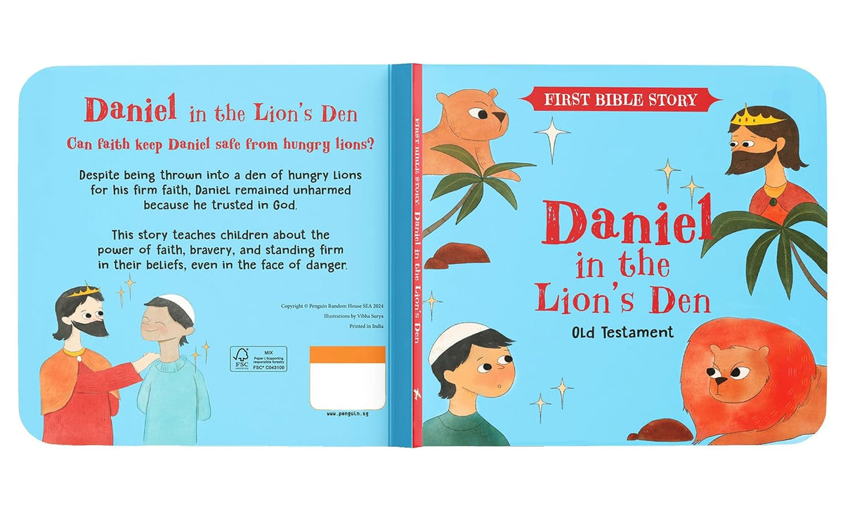First Bible Story: Daniel in the Lion’s