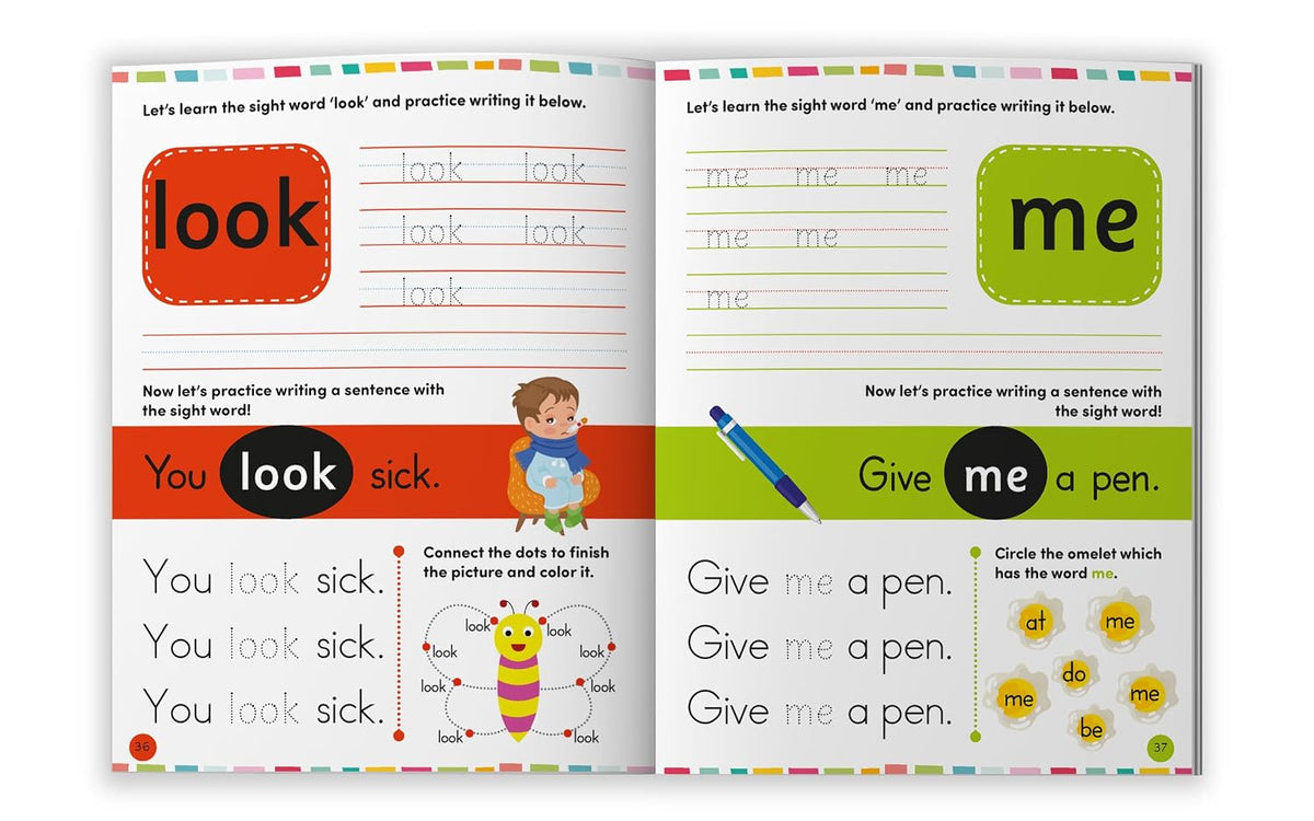 Sight Words and Sentences (Level 1)