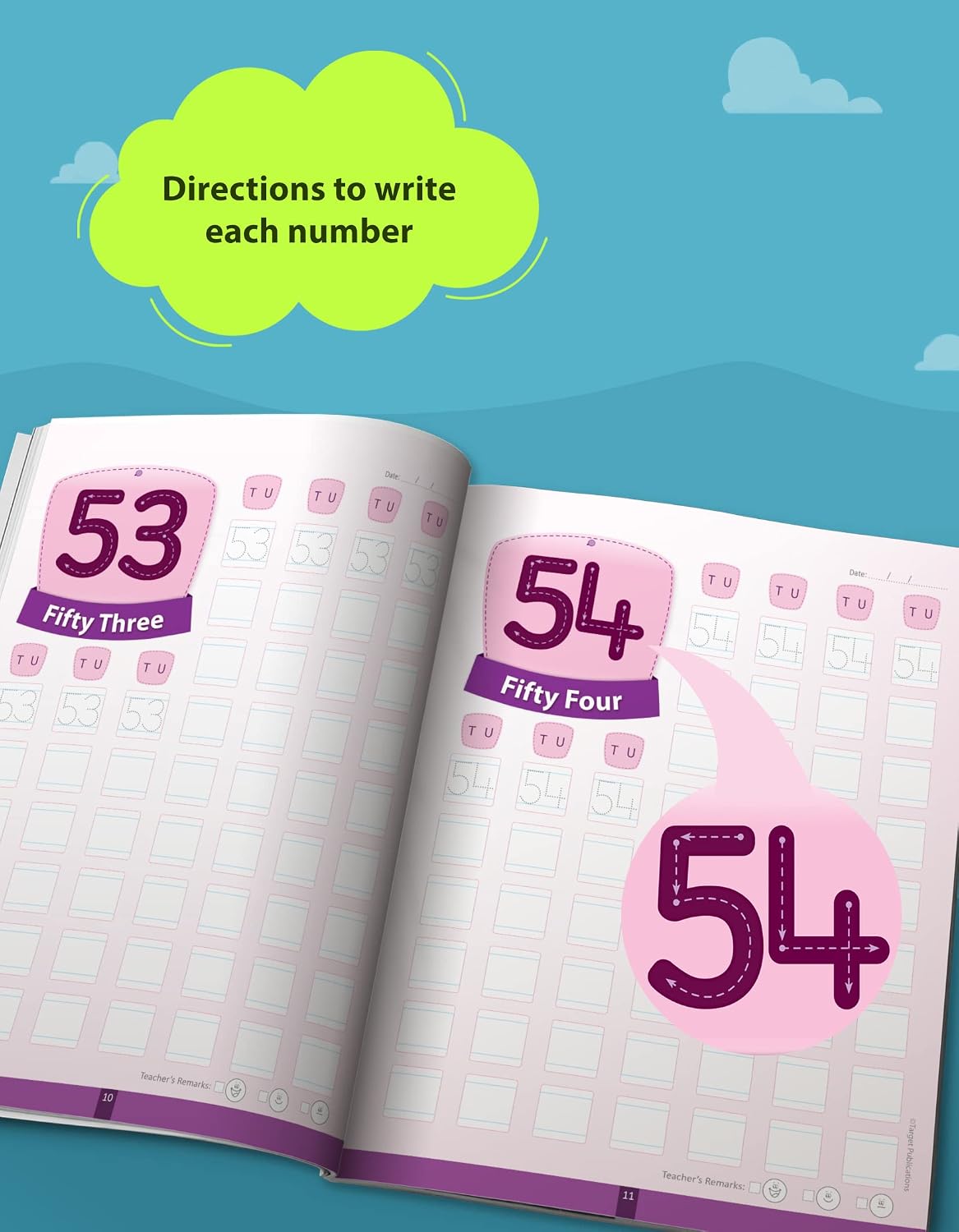Number Writing Book 1-100 for Kids 3+ Years - Image 4