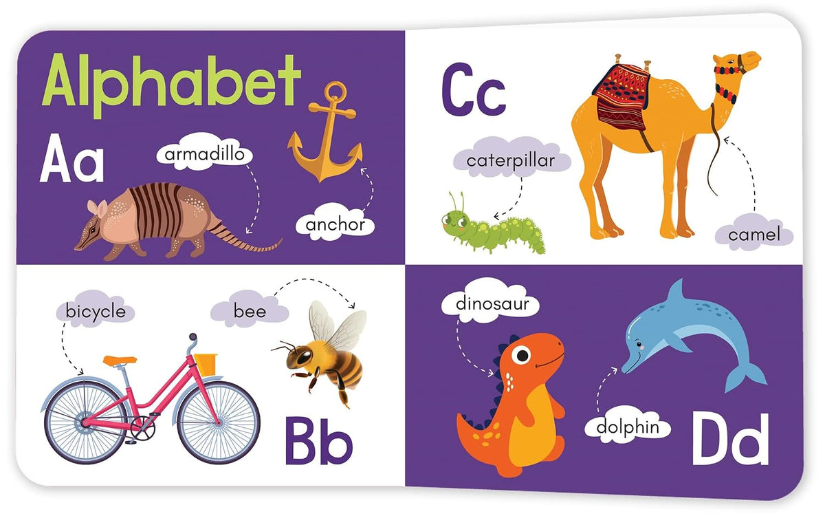 100 First Concepts: Alphabet, Shapes and