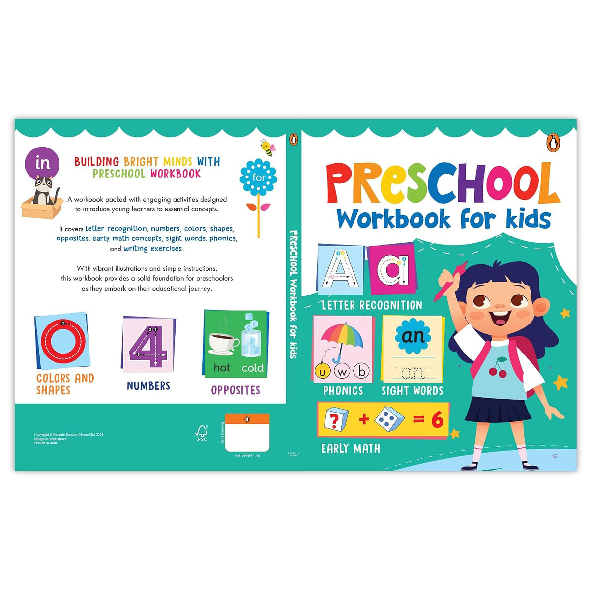Preschool Workbook for Kids