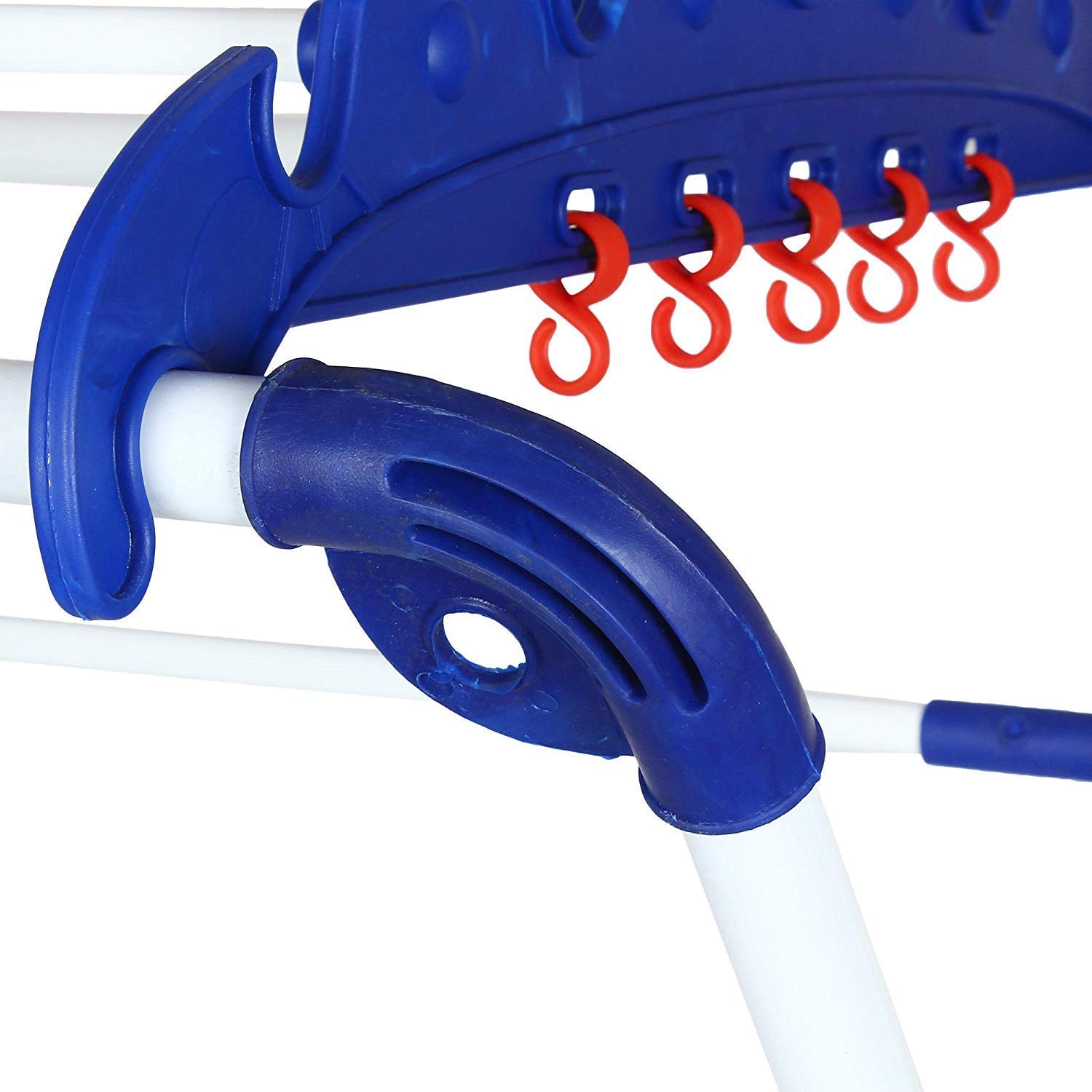 Foldable Cloth Drying Stand – Mini, Blue