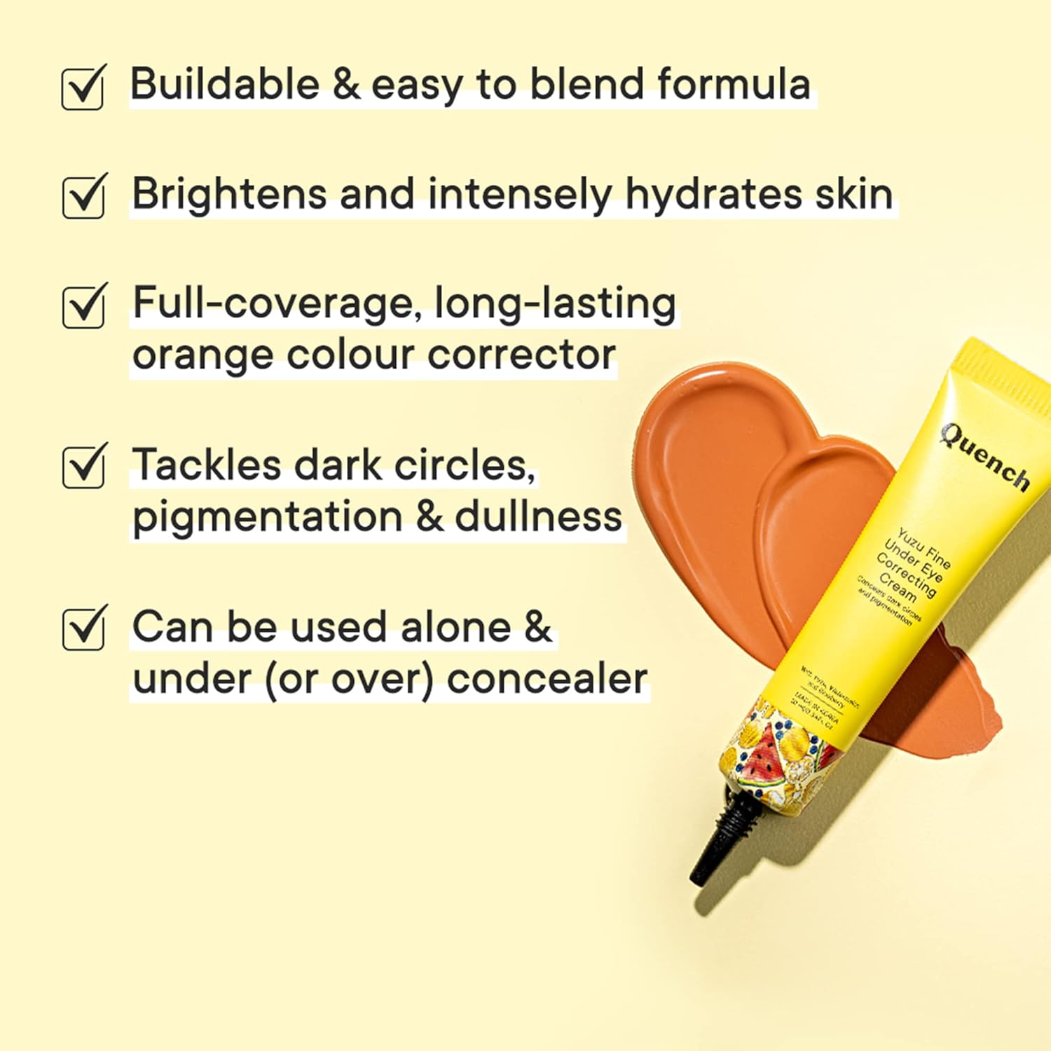 Quench Under Eye Correcting Cream 10Ml (549)