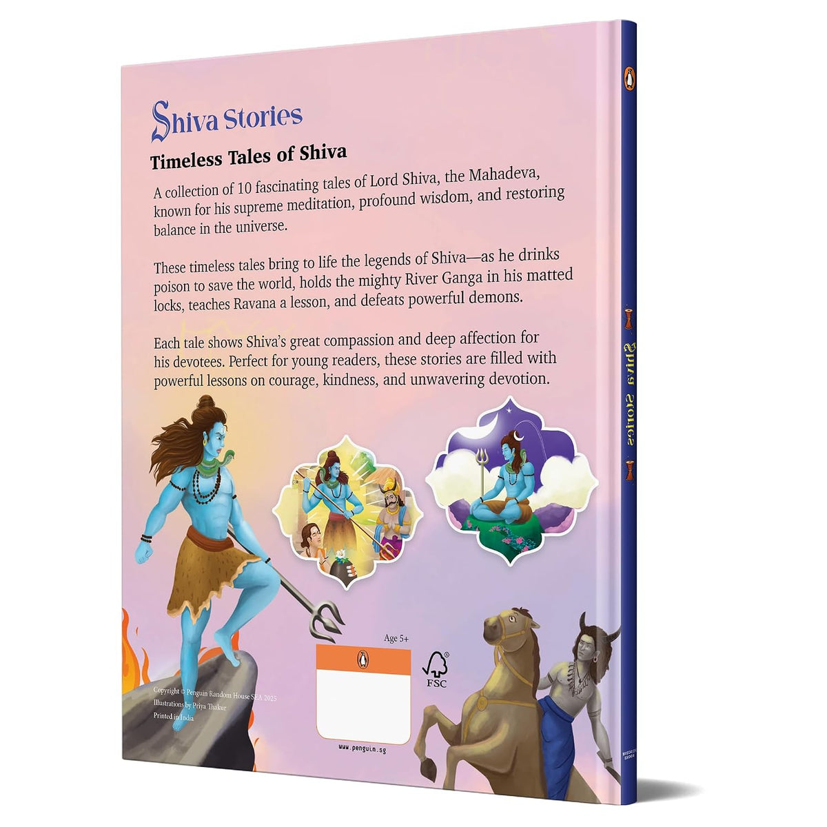 Shiva Stories: 10 Illustrated Stories of Lord Shiva for Children I Hindu Mythology | Indian Gods and Goddesses