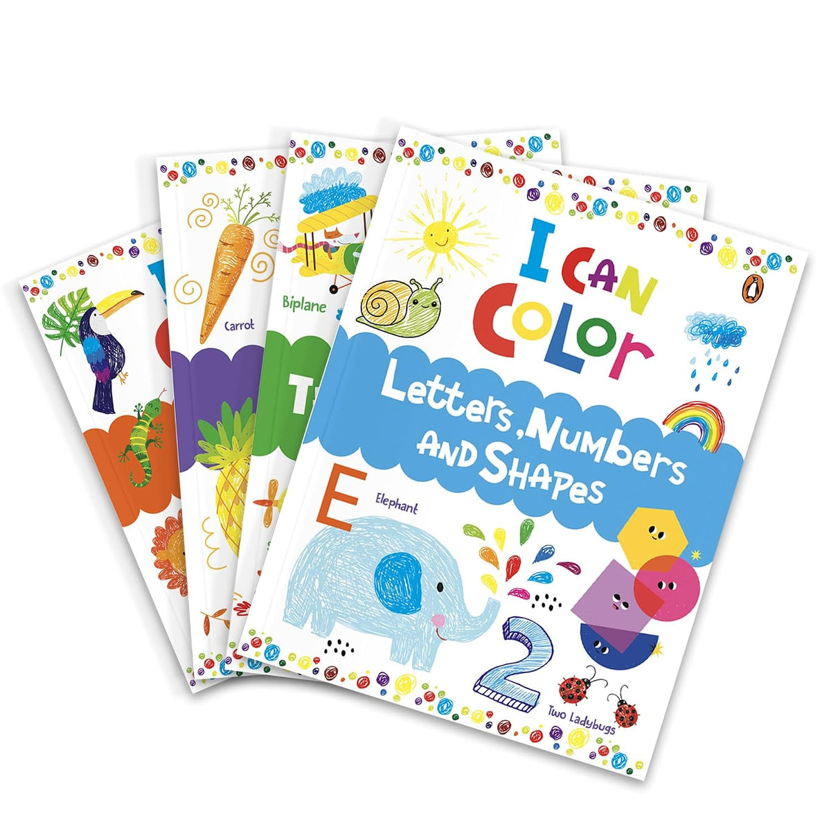 I Can Color Pack (4 Books Pack)