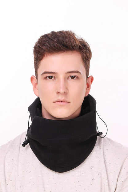 Solid Unisex Thermal Fleece Multifunction Balaclava Snood