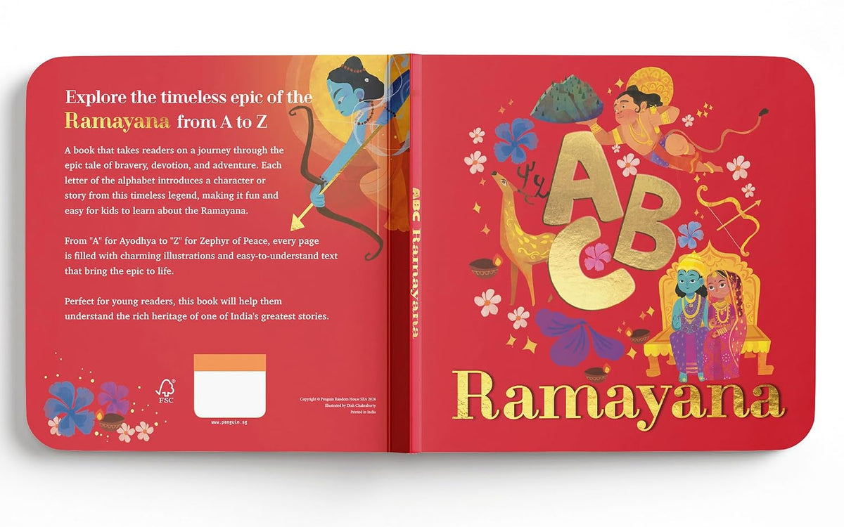 ABC Series- Ramayana: A First Introduction to the Hindu Mythology for Kids