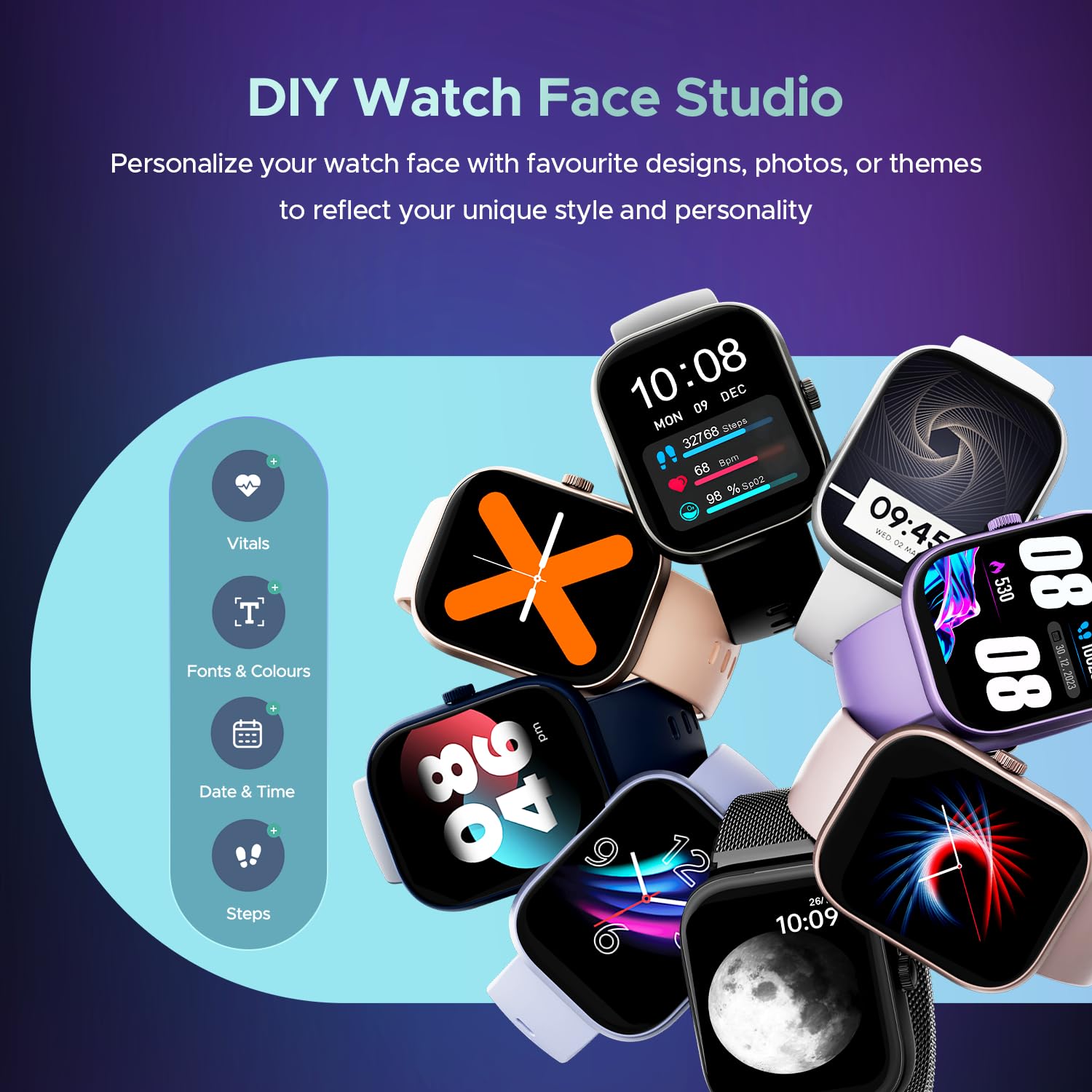 Watch Face Galaxy Watch Style Watch Face Studio Smart Watch Studio