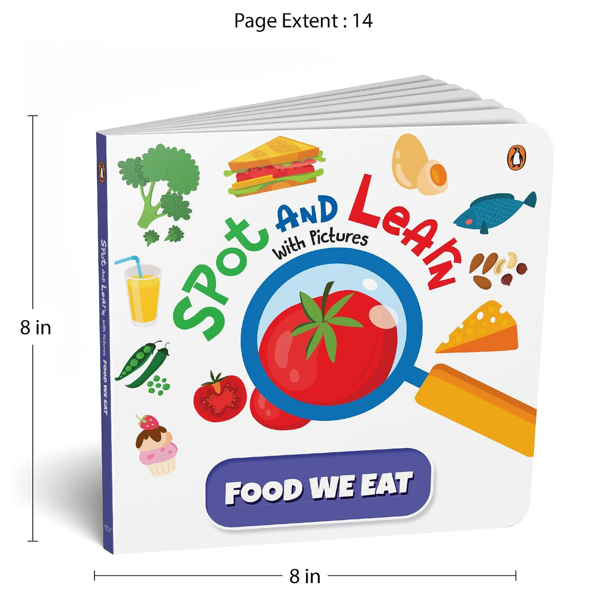 Spot and Learn with Pictures: Food We Eat