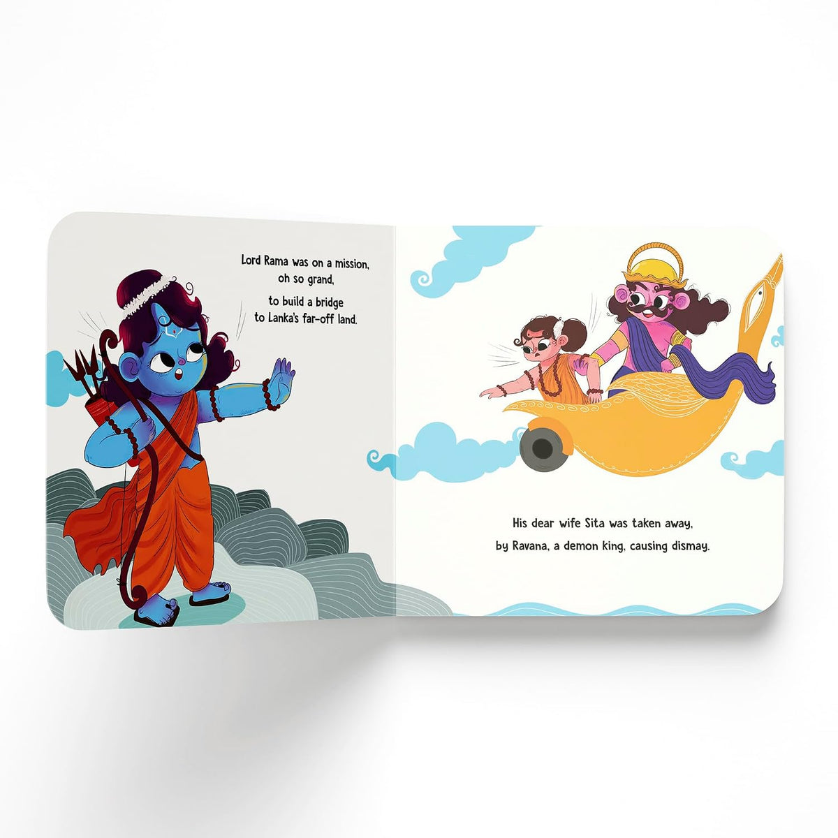 Tales of Hindu Gods and Goddesses: A boxset of 6 Illustrated Board Books: Ganesha, Hanuman, Krishna, Shiva, Durga and Rama