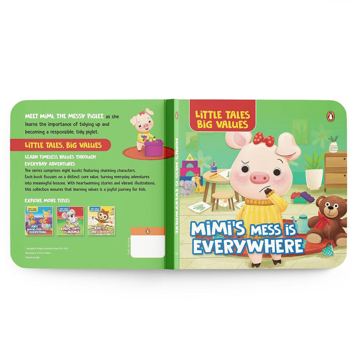 Little Tales Big Values: Mimi the Piglet