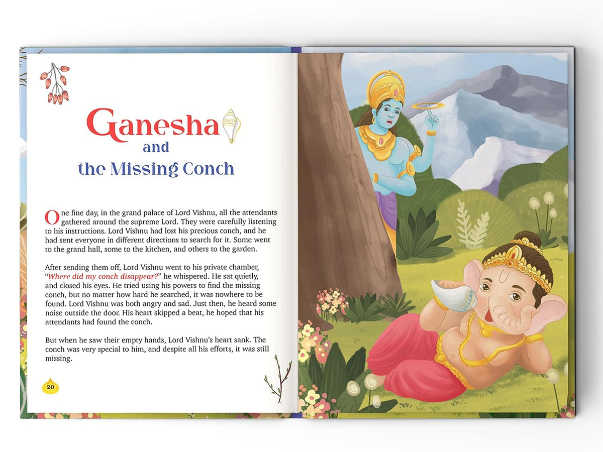 Ganesha Stories: 10 Illustrated Stories of Lord Ganesha for Children I Hindu Mythology