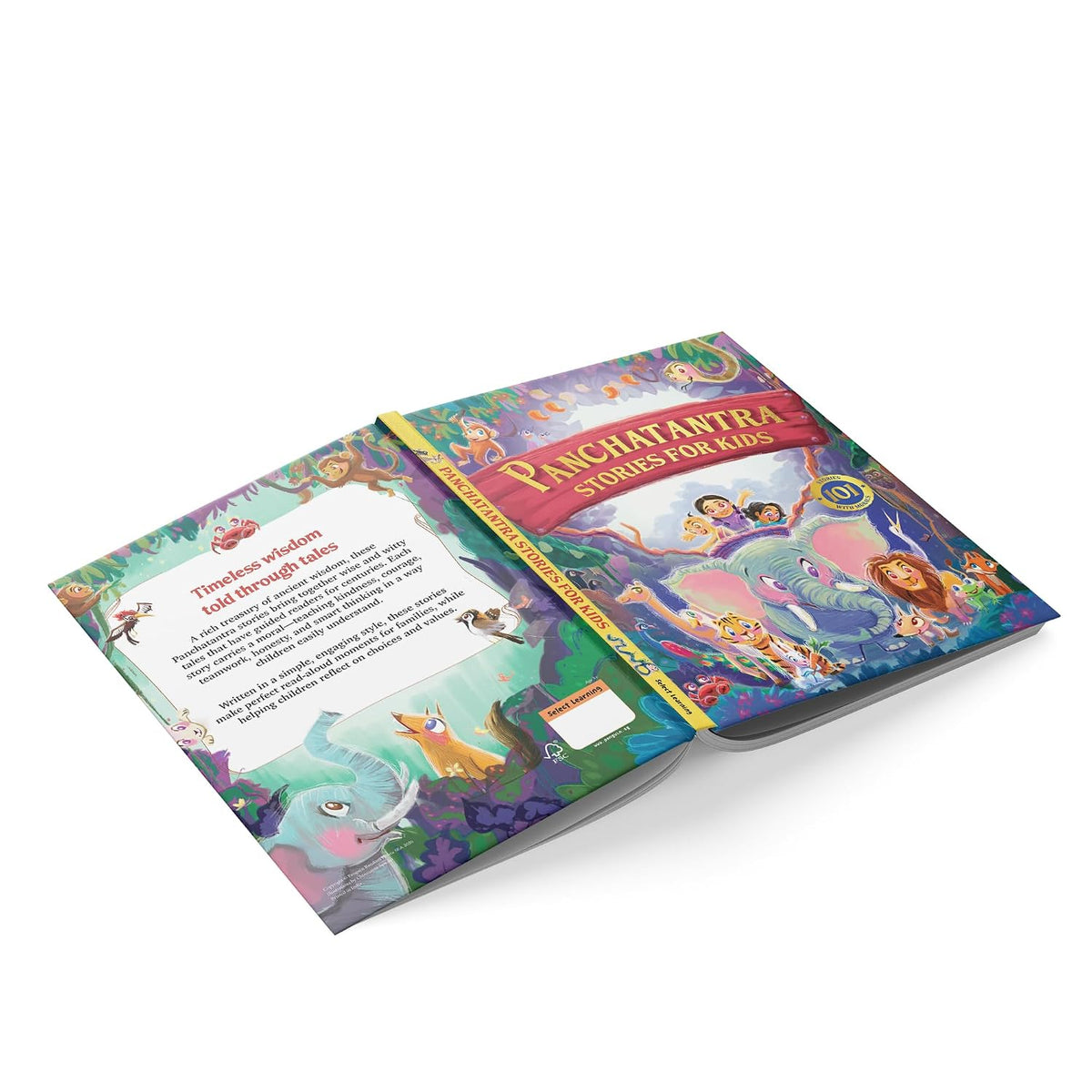 Panchatantra Stories: 101 Classic Animal Fables I Moral Stories, Indian Folklore & Life Lessons