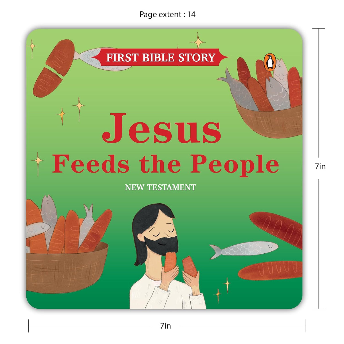 First Bible Story: Jesus Feeds the Peopl
