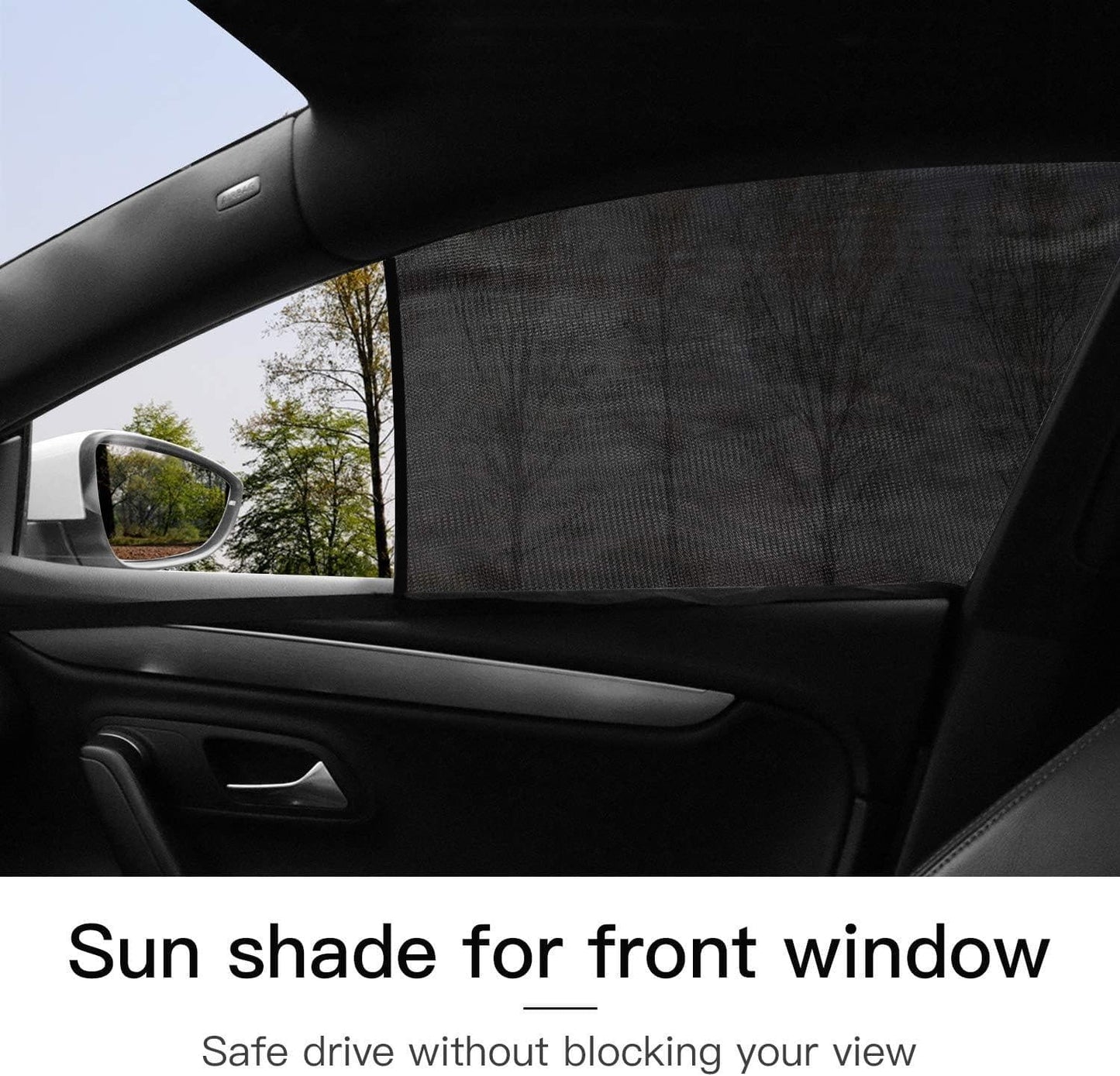 CAR Glass Window Cover from sun protection (set of 4) - HalfPe