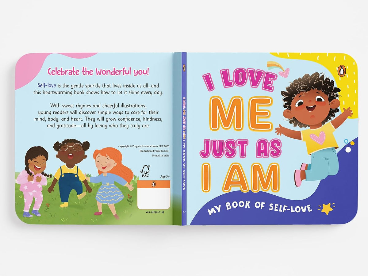 My Book of Self-love--I Love Me Just As I Am: A Heartwarming Rhyming Book for Kids