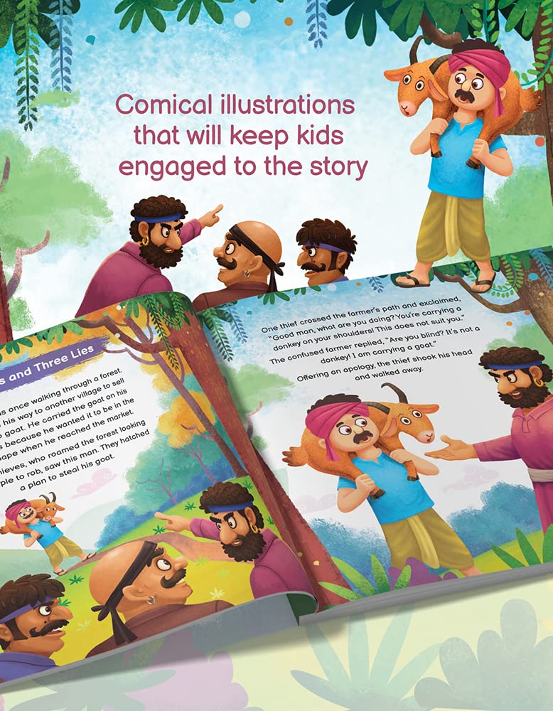 Traditional Moral Stories Book for Kids Panchatantra 3