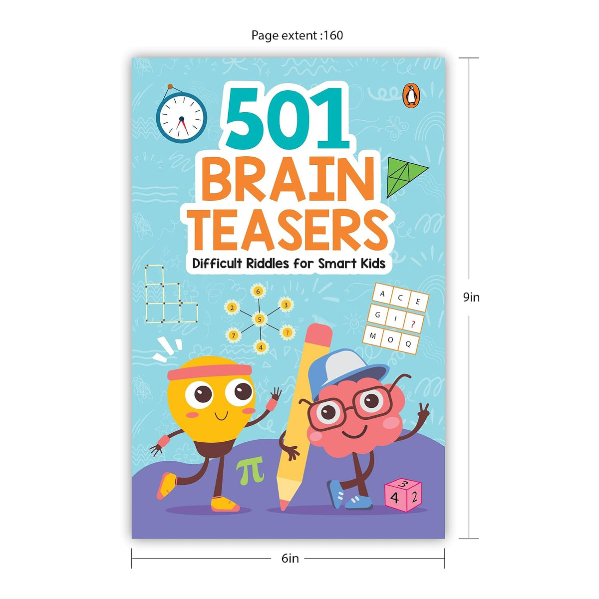 Brain Teasers: 501 Difficult Riddles for Smart Kids
