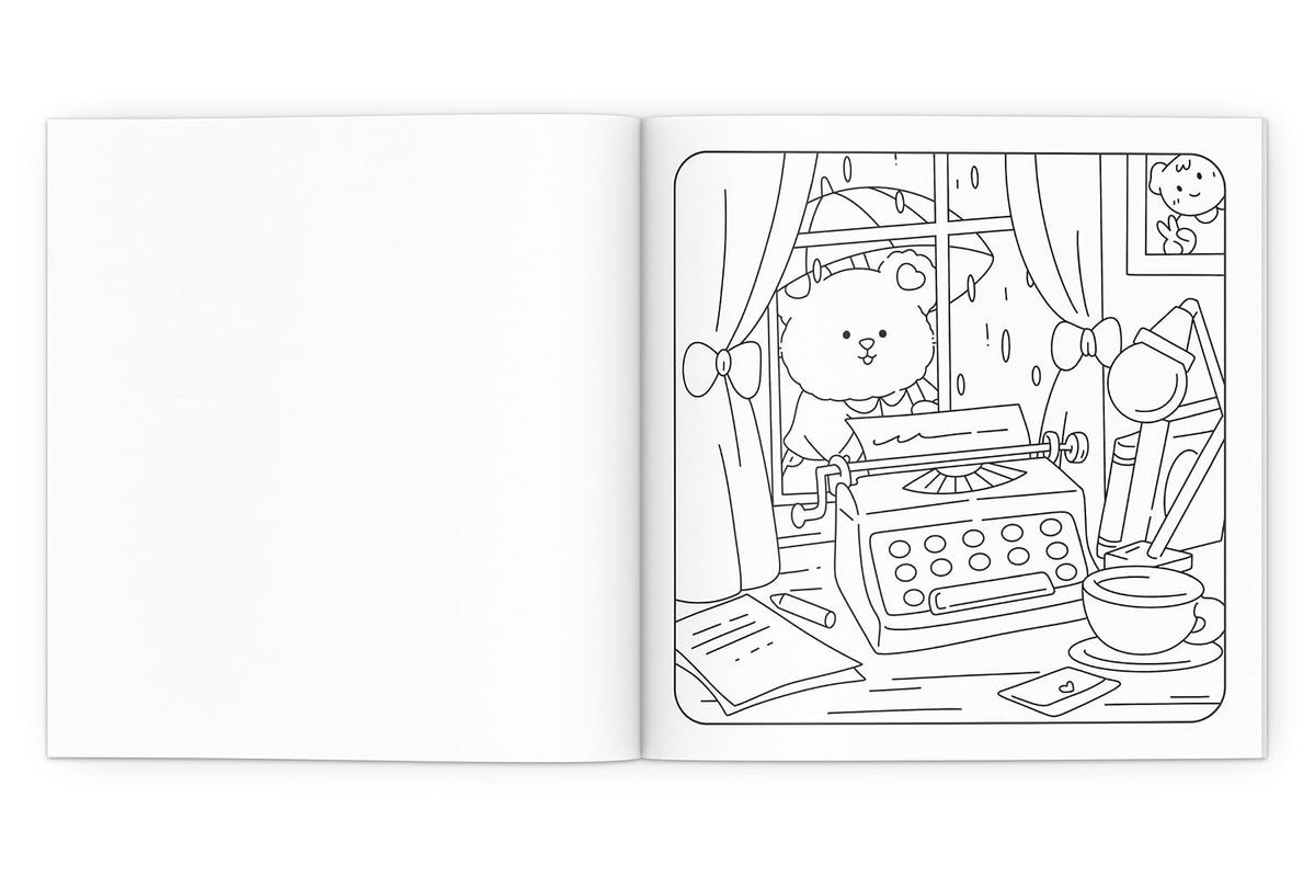 Cozy moments - Cozy Coloring Book