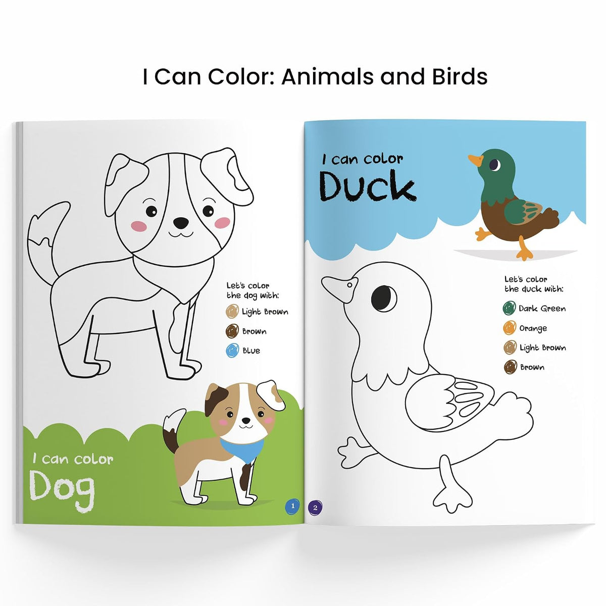 I Can Color Pack (4 Books Pack)