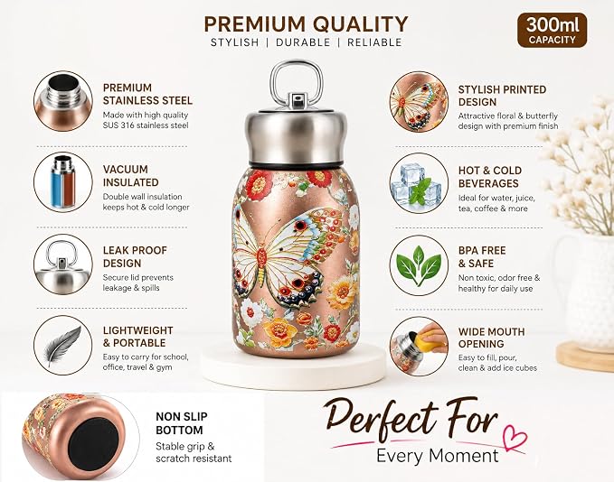 Stylish Mini Stainless Steel Flask for Everyday Use – additional view