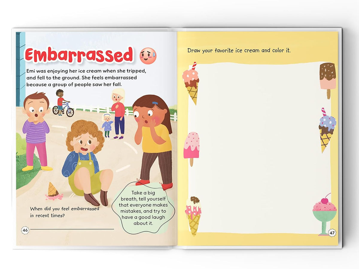 My Book of Feelings: An Interactive Activity Book for Kids to Understand and Express Emotions