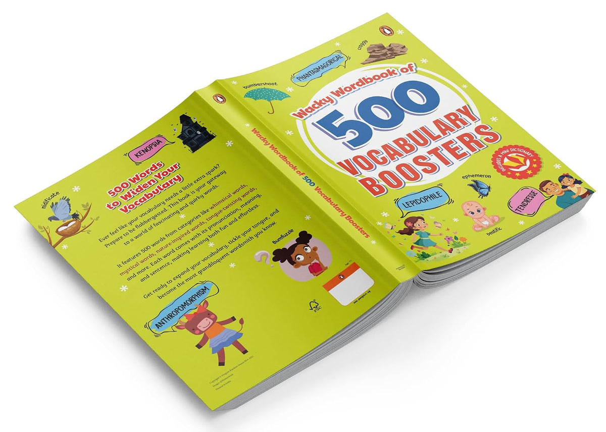 Wacky Workbook of 500 Vocabulary Booster