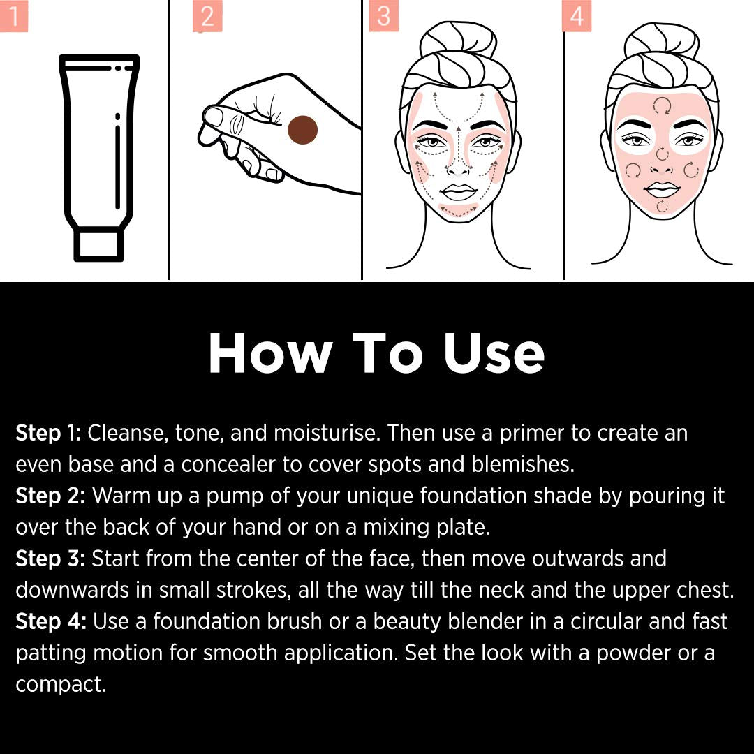 Colorbar 24Hrs Weightless Liquid Foundation - FW 4.3